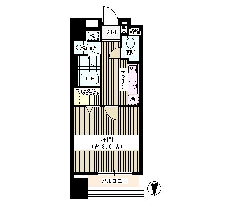 サンゼウス亀戸  間取り図
