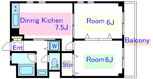 シャルム沢井 間取り