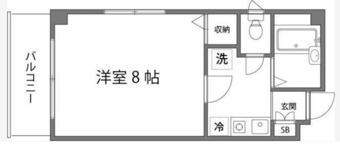 片岡ビル  間取り