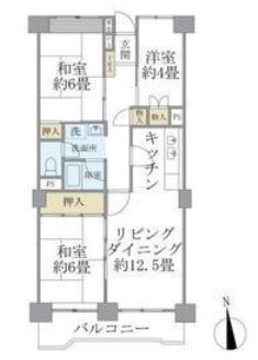 コープ南砂 間取り