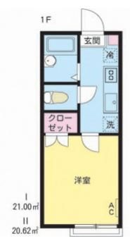 アビターレ中央Ⅱ 間取り