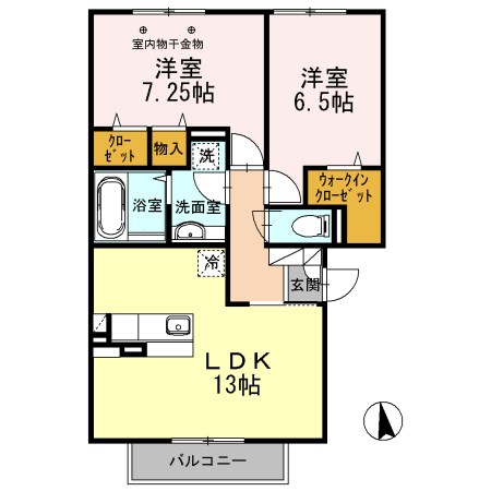 ラフィネ　ヴァン 間取り