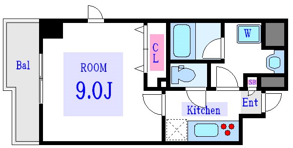 メゾンコルニス  間取り図