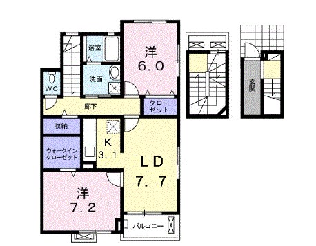 ガーデンプレイス　プロムナード  間取り