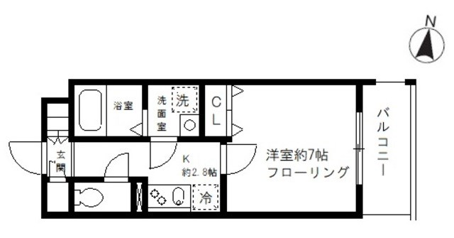 ＳＫガーデン亀戸 間取り図