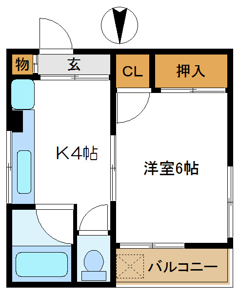ミスズコーポ 間取り
