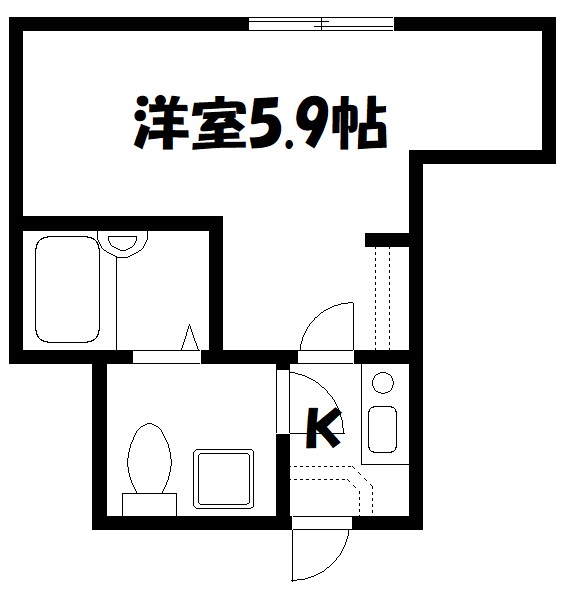 クレスト立石 間取り図