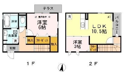 カーサビアンカ  間取り