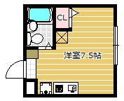 アヴァンセ西ヶ原  間取り図