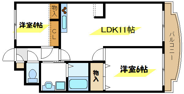 サンモール四季Ⅱ 間取り