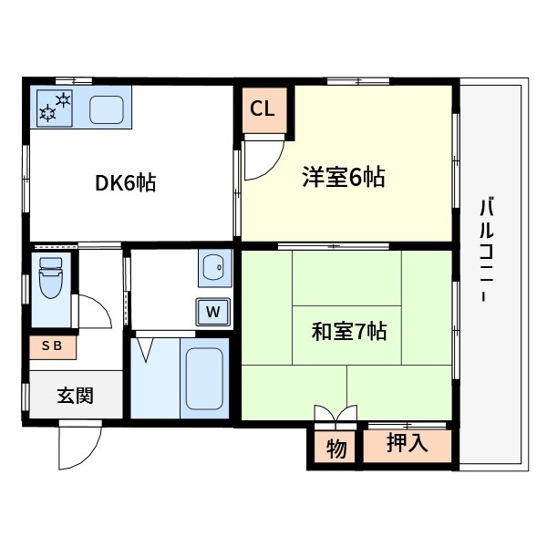 ＥＡＧＬＥ&amp;rsquo;Ｓ　ＮＥＳＴ 間取り図