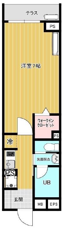 グラッドレクト   間取り