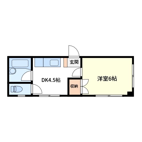 ピーエスハイツ   間取り図