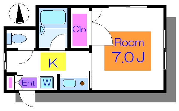 中野ハイム  間取り