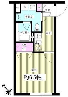 スタンズ門前仲町 間取り図