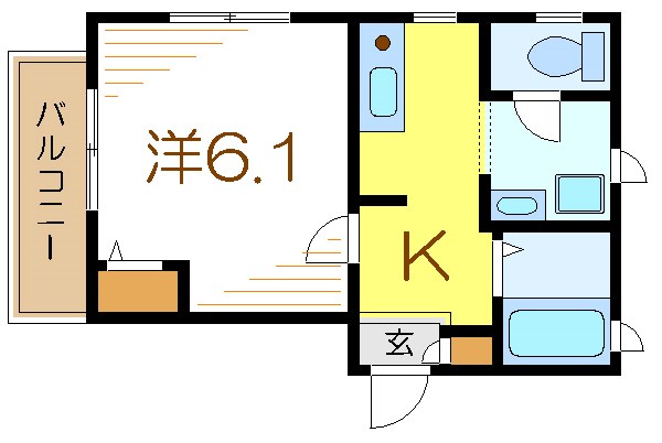 ルアナハレ  間取り