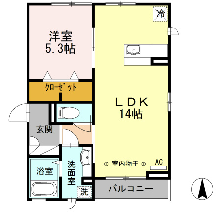 ステラカーサ  間取り