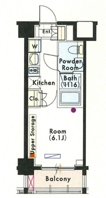 マスターズコート木場公園ブラン  間取り