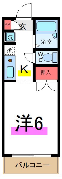 ベルトゥリーハイツ   間取り