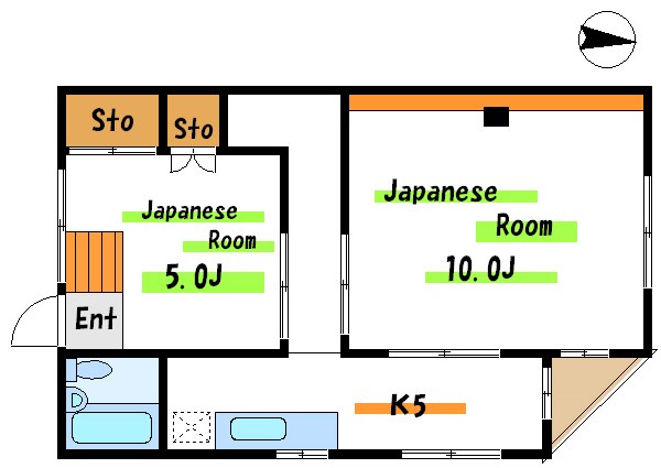 中鉢荘 間取り