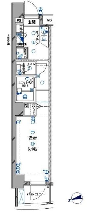 シンシティー東陽町  間取り図