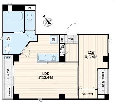 ビューノ日本橋  間取り