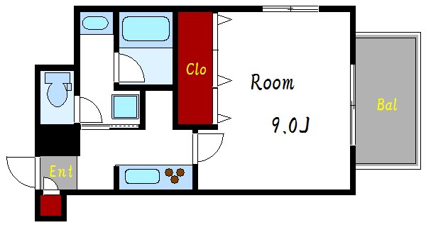 リューデスハイム   間取り図