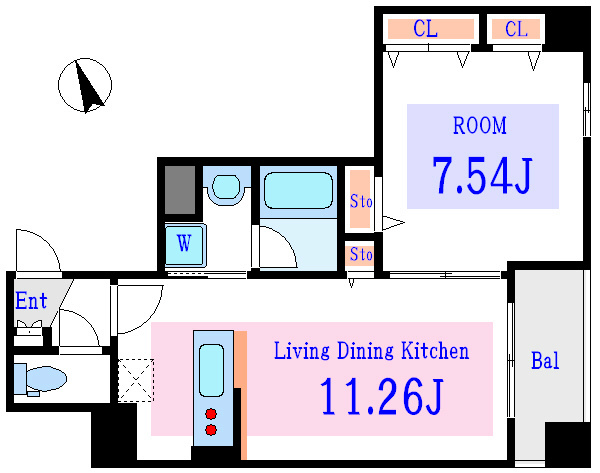 レスポワール　エフ  間取り