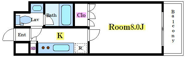 ドゥーエ日本橋  間取り