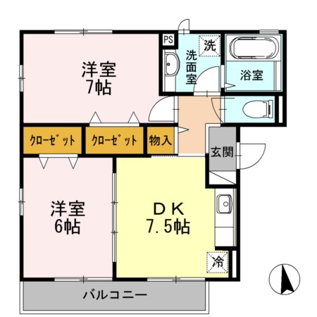フィオーレ六月 間取り