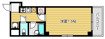 プラティークメゾン 間取り図