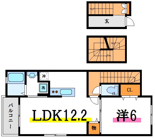メイプル 間取り図