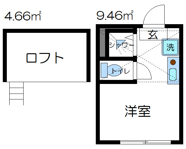 アミティエ東小岩   間取り