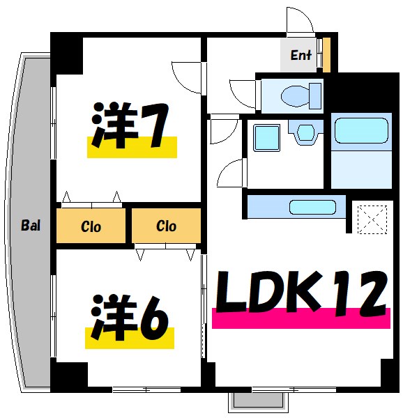 ラヴィオン．アー 間取り図