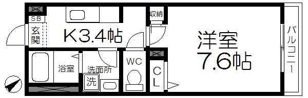 ハイツサンメリー 間取り