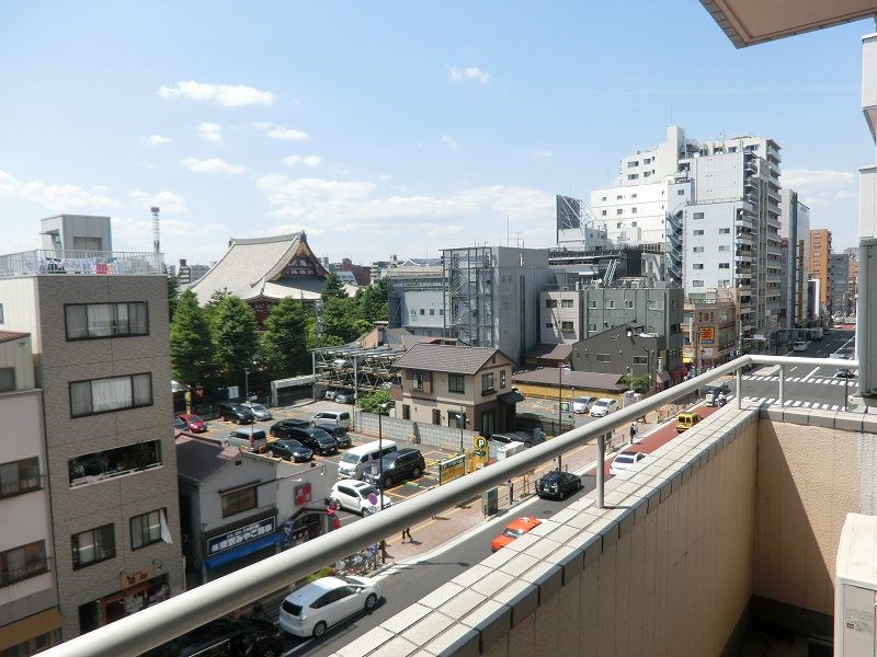 フェスタ花川戸 ベランダ