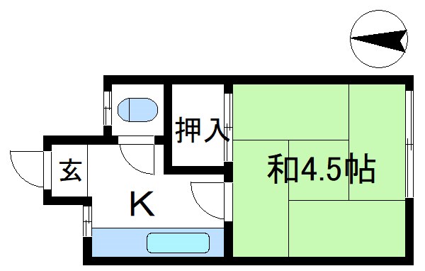 協和荘 間取り