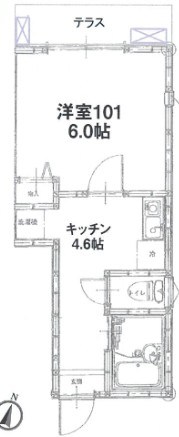 ノースロック   間取り