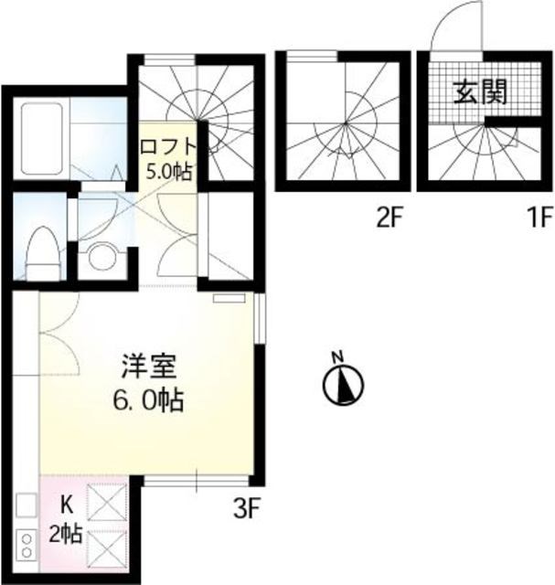 FAIR新小岩　EAST  間取り