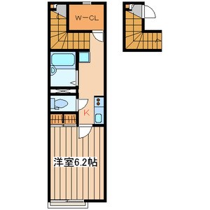 カサ・ボニータ下小松 間取り