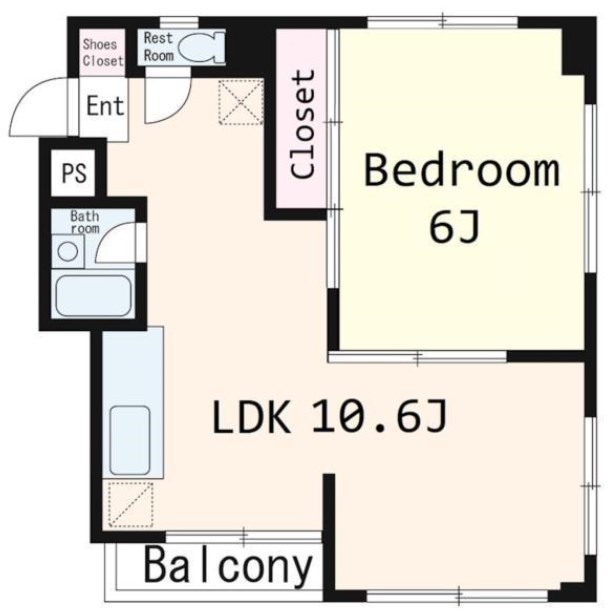 ビラエクセレント両国 間取り