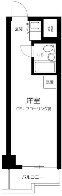 日本橋ニューシティダイヤモンドパレスＢ棟    間取り