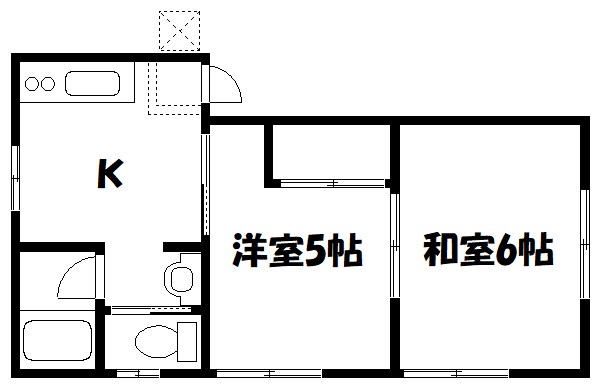 ホワイトアベニュー　2番館 間取り
