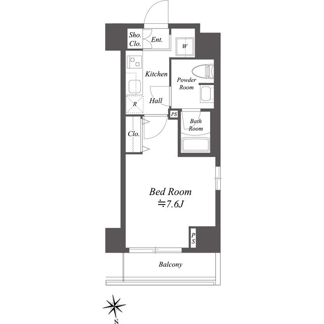 GENOVIA木場skygarden 間取り図