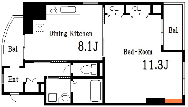 ＣＡＳＳＩＡ錦糸町Ｓｏｕｔｈ　Ｃｏｕｒｔ 間取り図