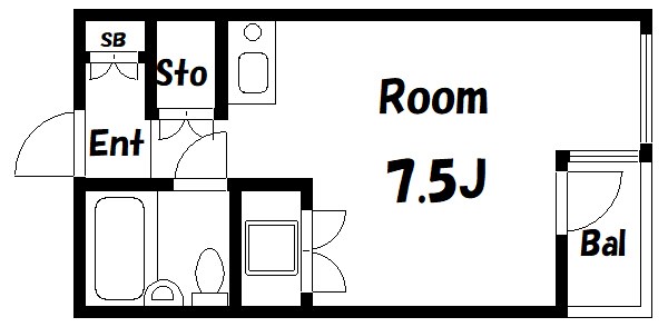 邦栄ハイツ 間取り