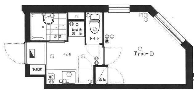 クルークアインス東陽町 間取り
