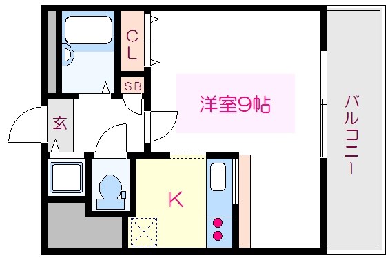 レニエ・ラ・ヴェルトゥ   間取り図