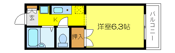 サンフレックス 間取り図