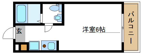 ポールフラッグ木場     間取り